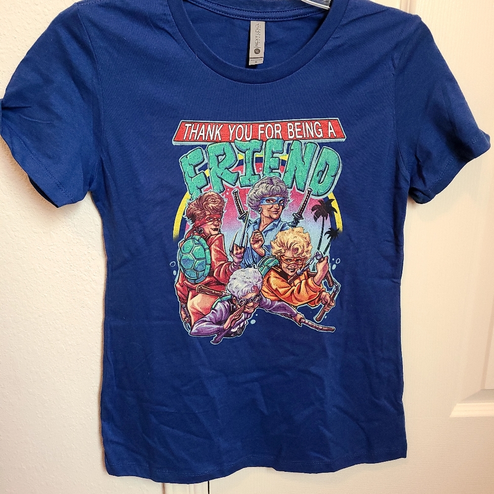 Golden Girls TMNT Shirt Size M